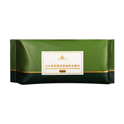 【礼品卡】尔木萄加厚亲肤抽取式棉柔巾70片
