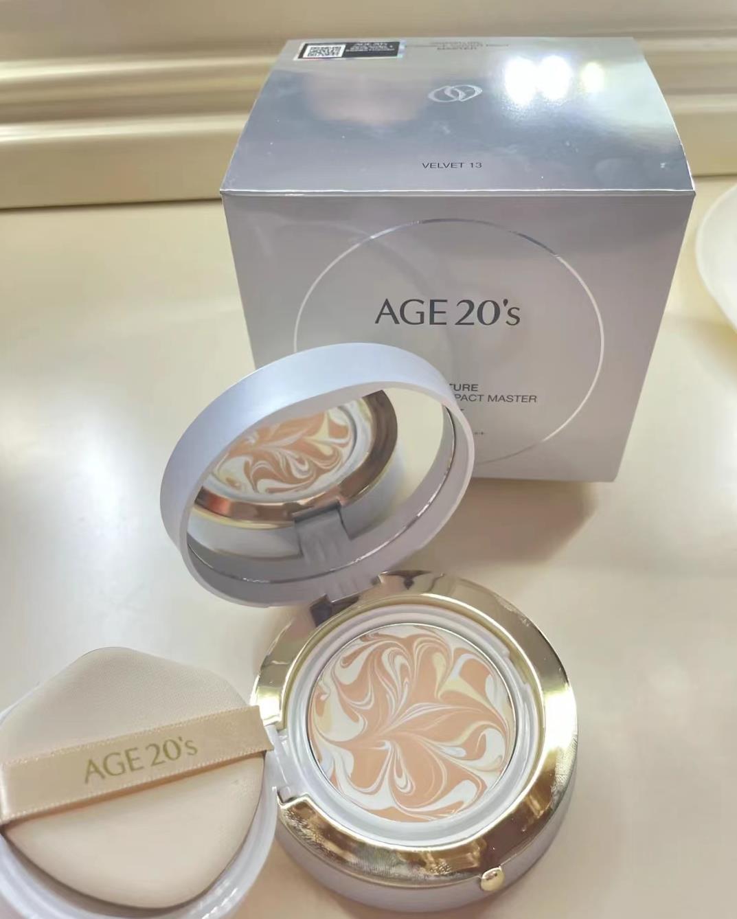 【礼品卡】爱敬爱纪二十之持妆粉底21星空白14g*2