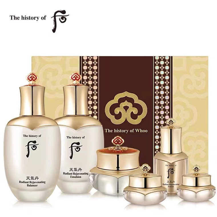 【礼品卡】气丹花献水乳护肤礼盒308ml6件套