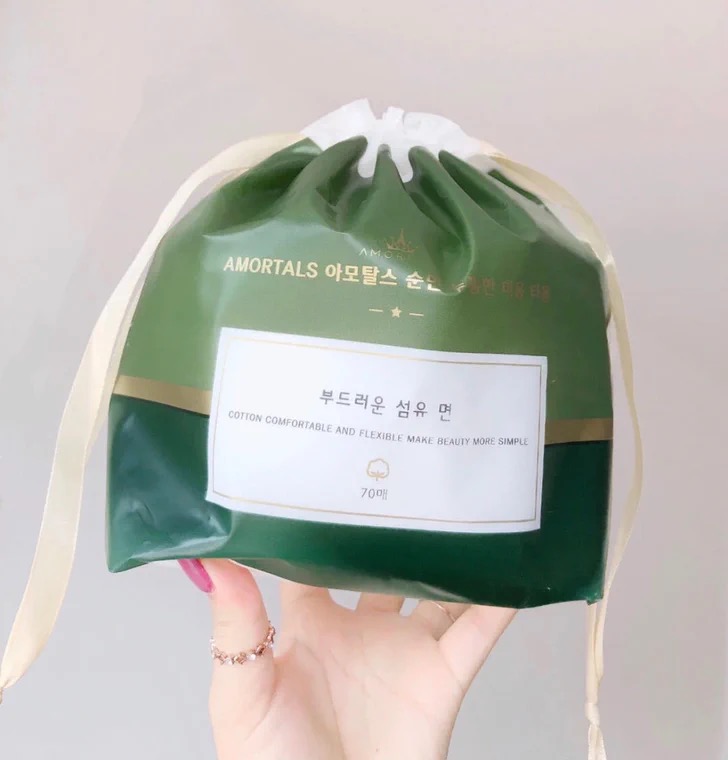 尔木萄加厚纯棉卷筒洗脸巾70片20*20cm